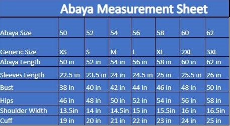 Measurement Sheet